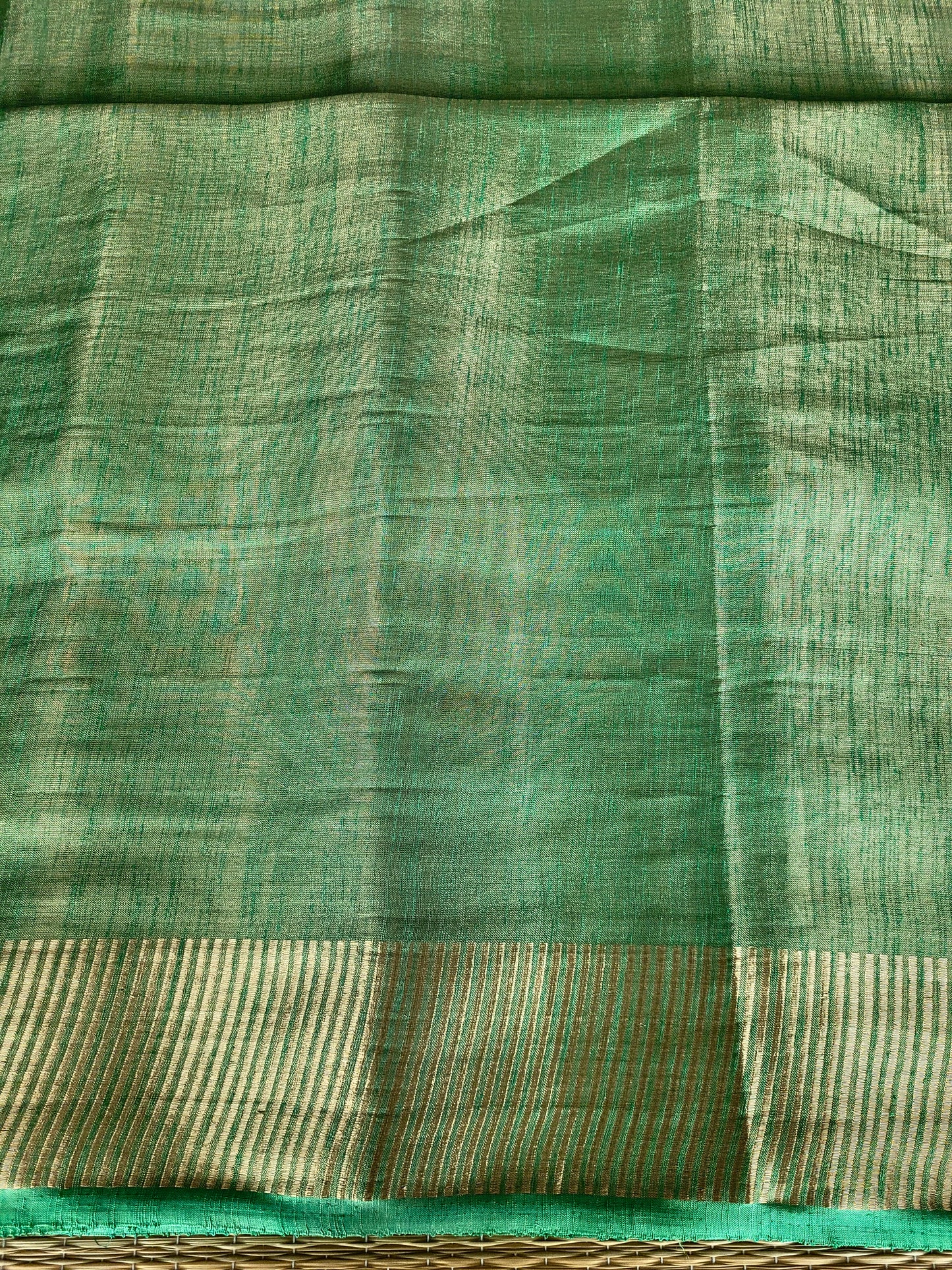 Linen Tissue Silk Saree