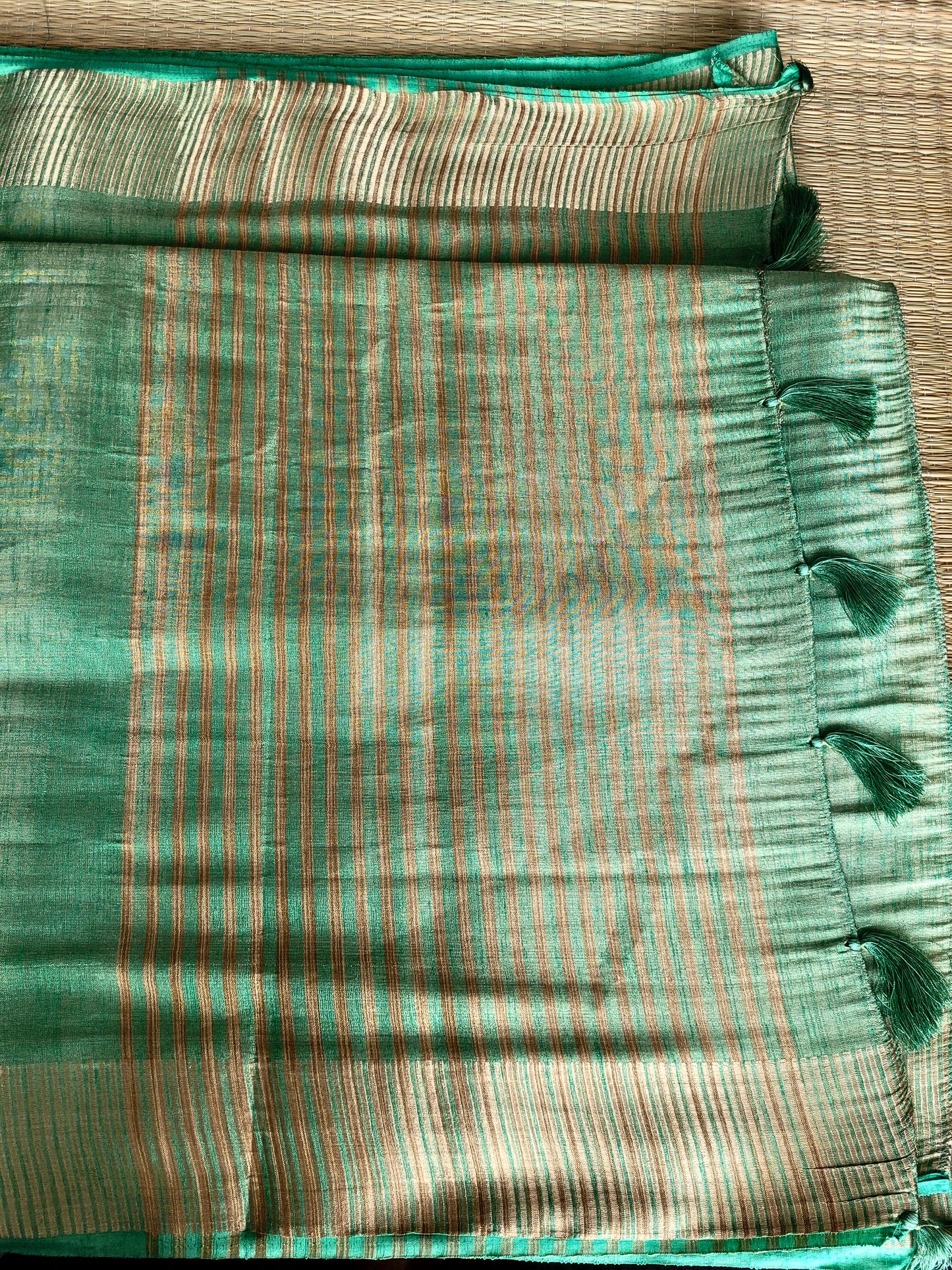Linen Tissue Silk Saree