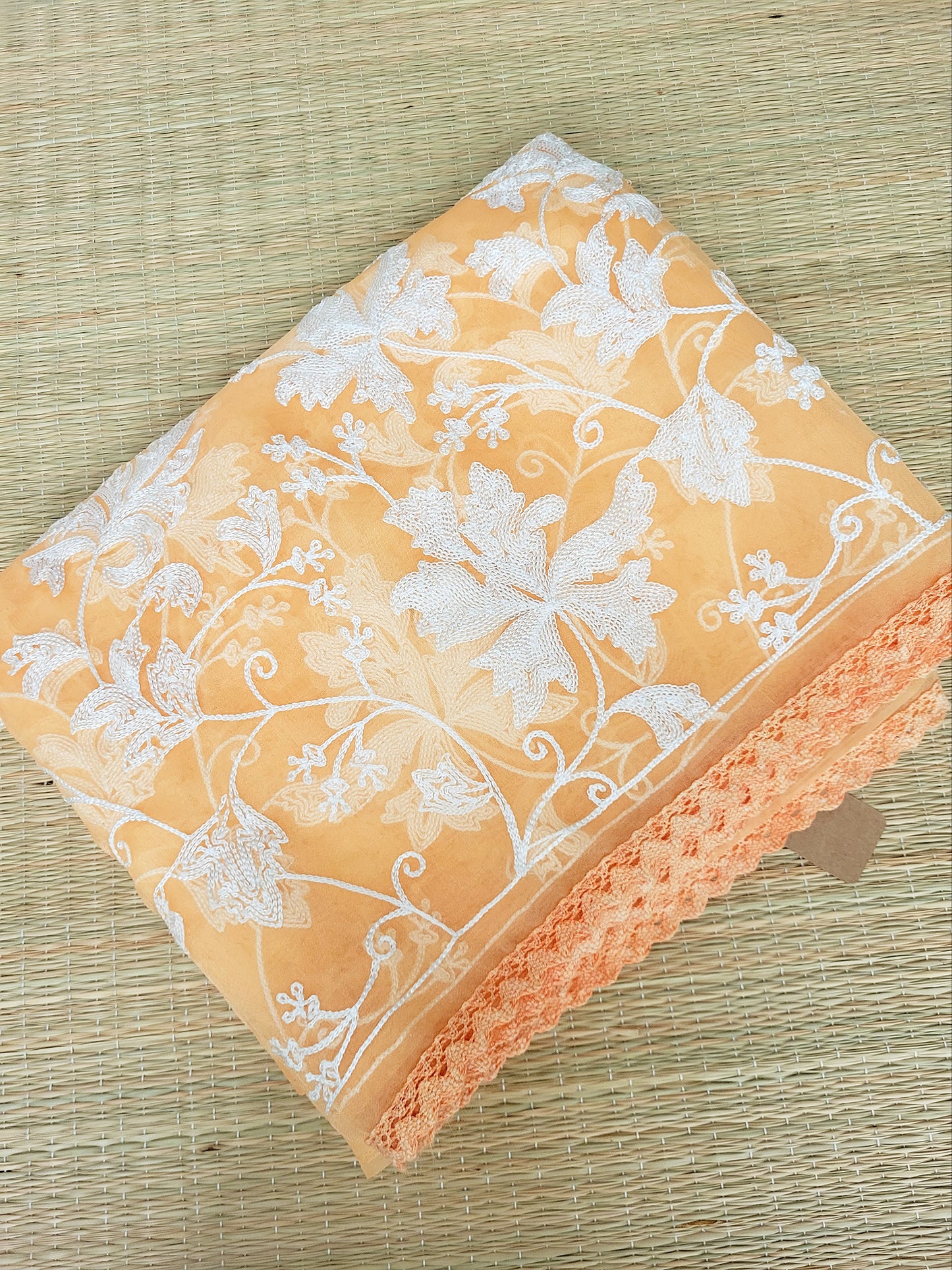 Organza Embroidery Saree