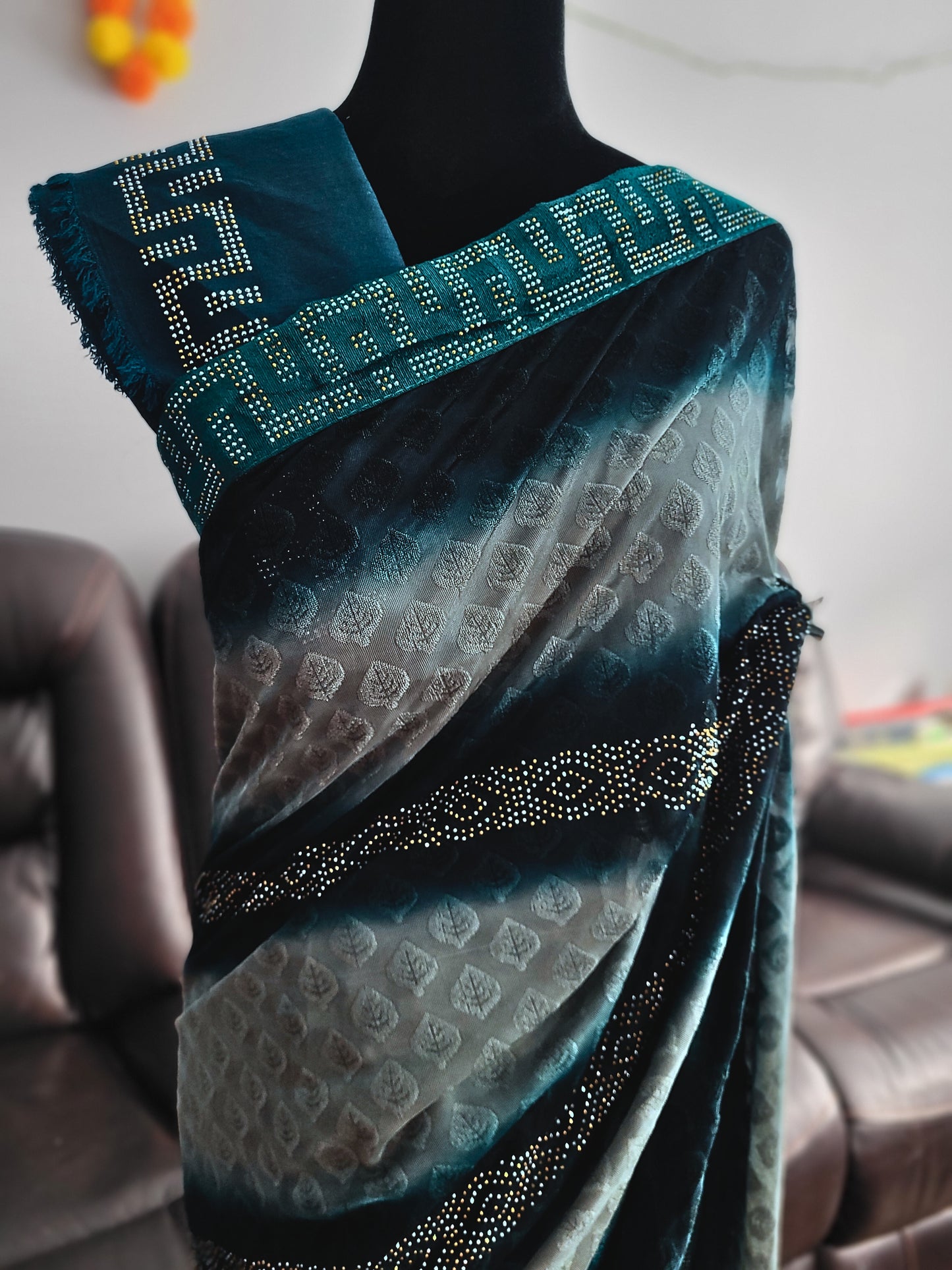 Velvette Brasso Saree
