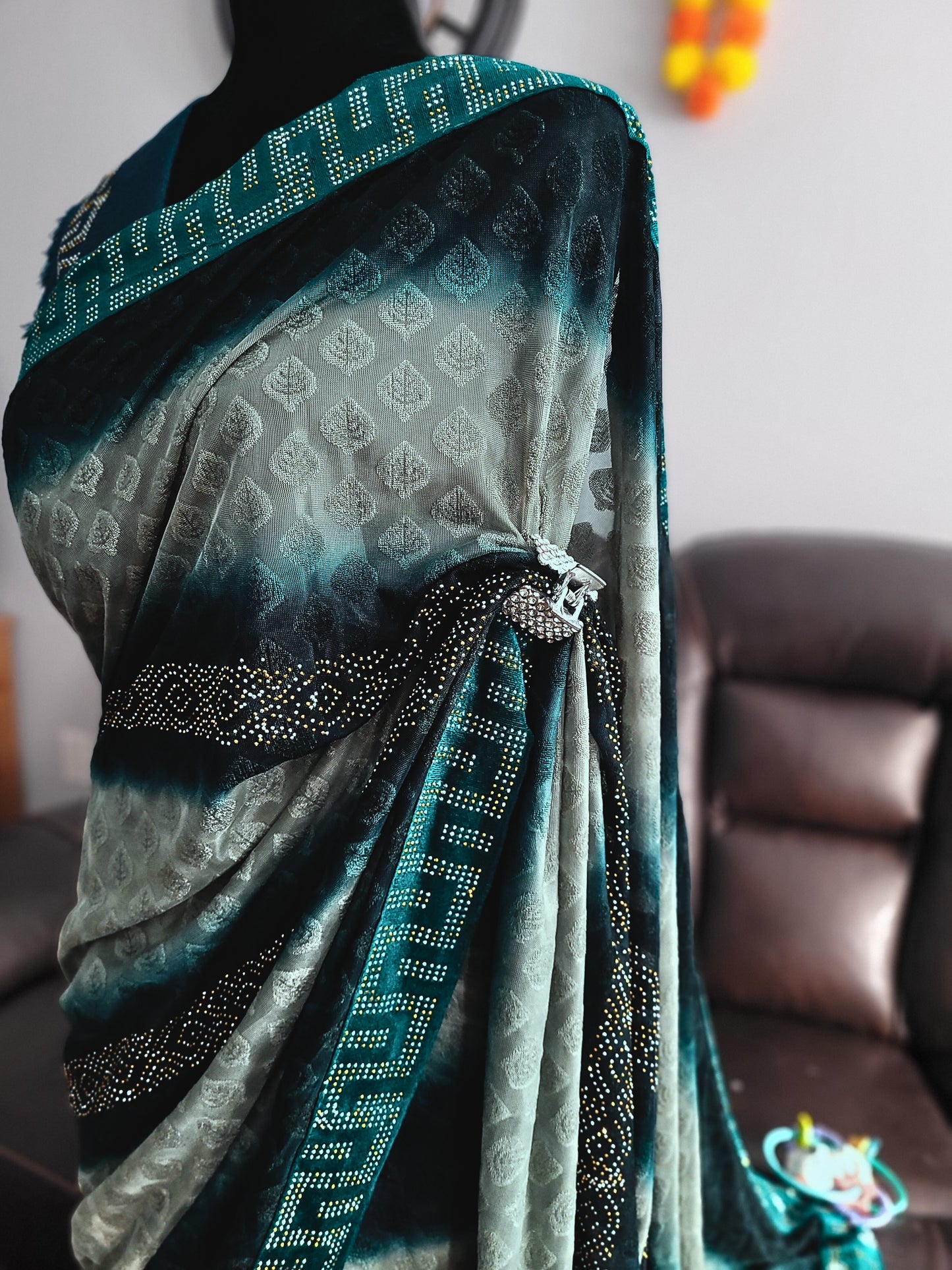 Velvette Brasso Saree