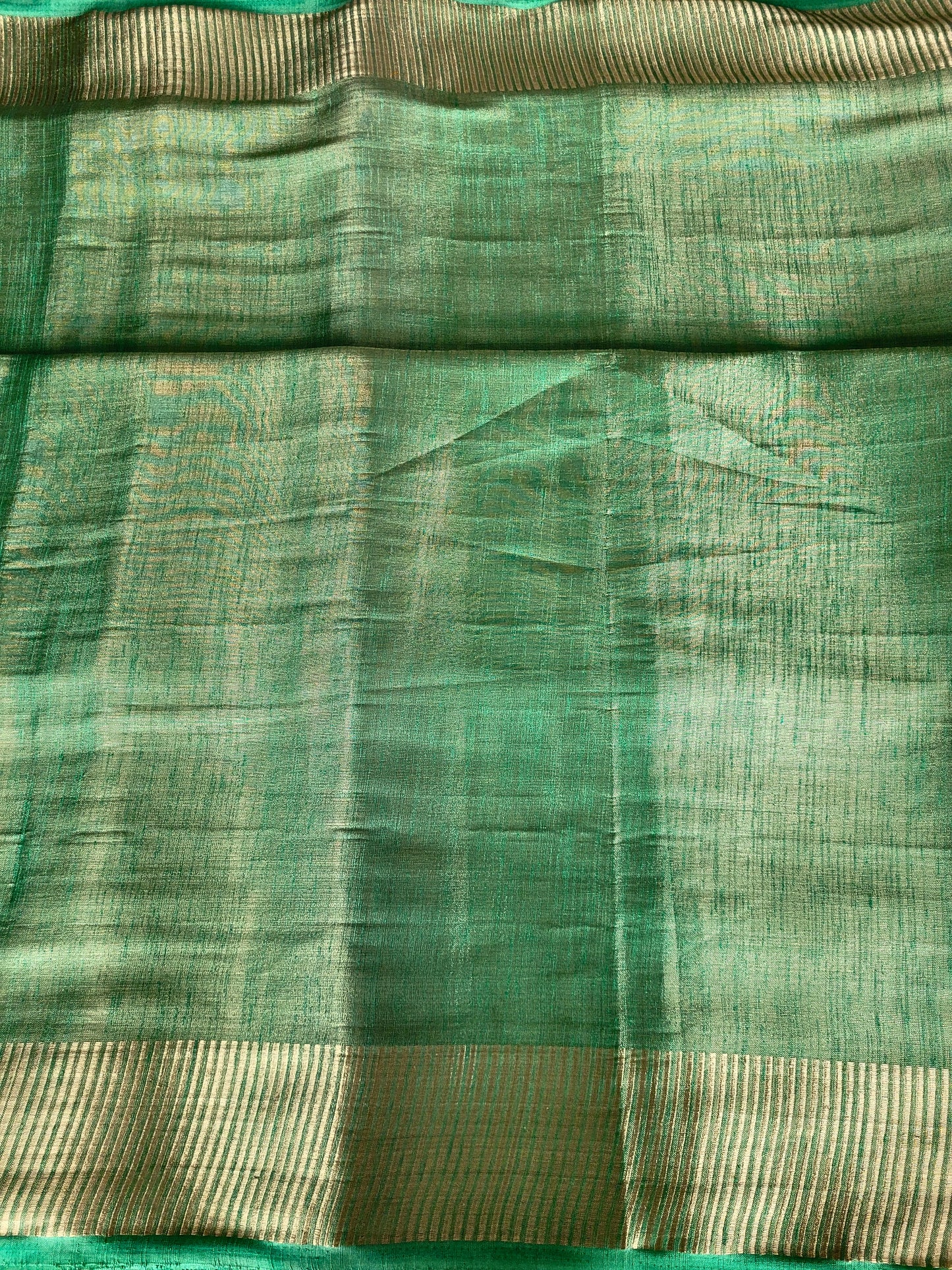 Linen Tissue Silk Saree