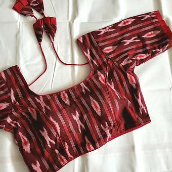Ikkat Cotton Blouse