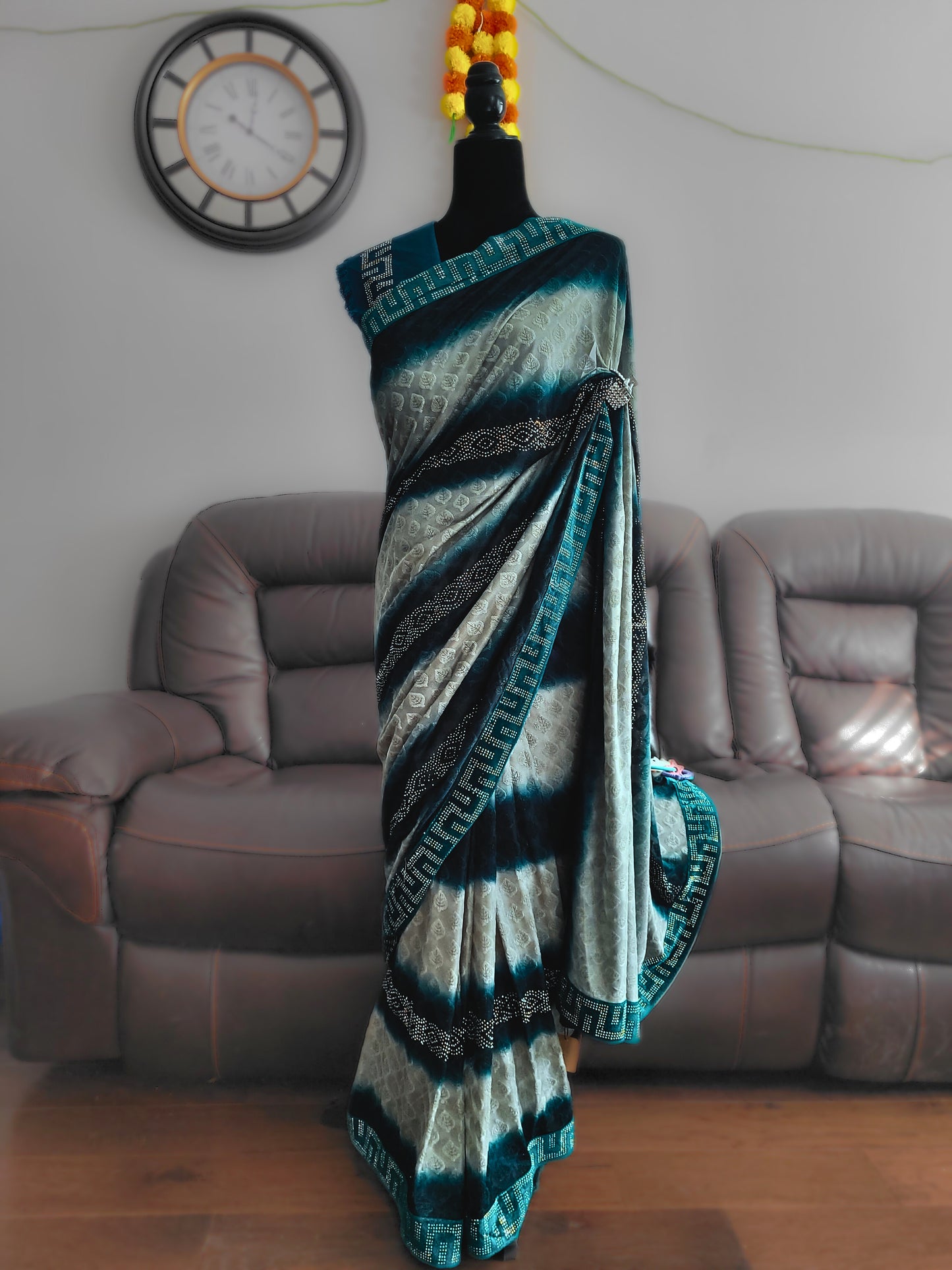 Velvette Brasso Saree