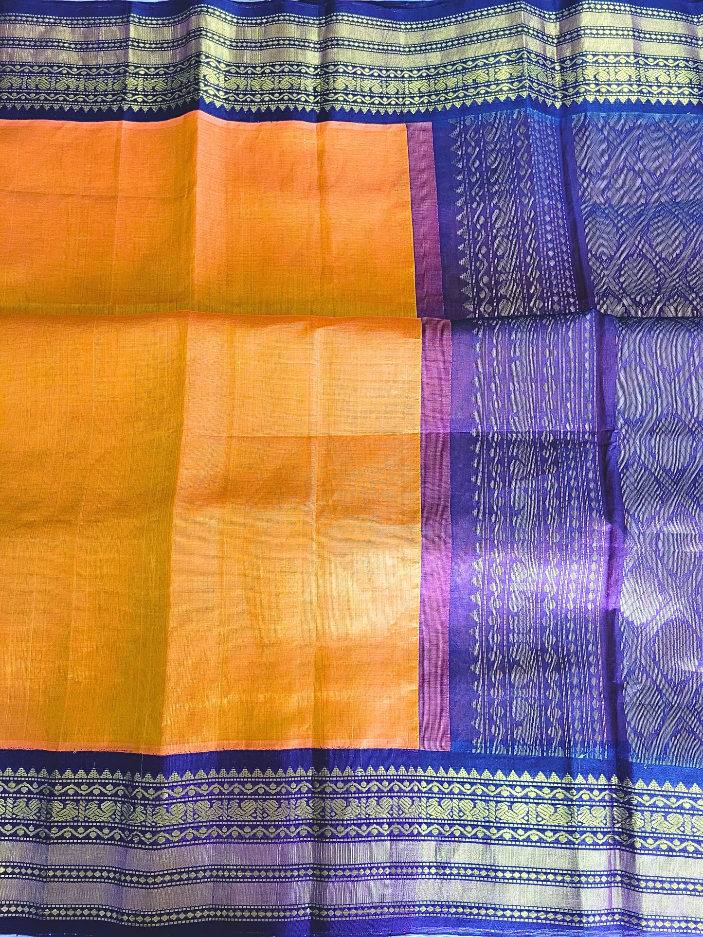 Pure Kanjivaram Sico Saree With Stitched Blouse