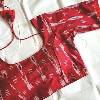 Ikkat Cotton Blouse