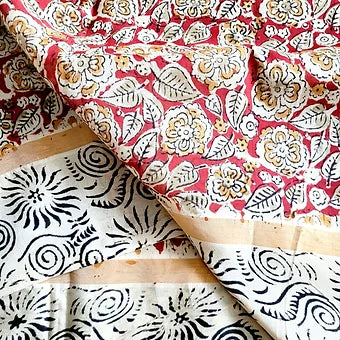 Kalamkari Block Printed Saree