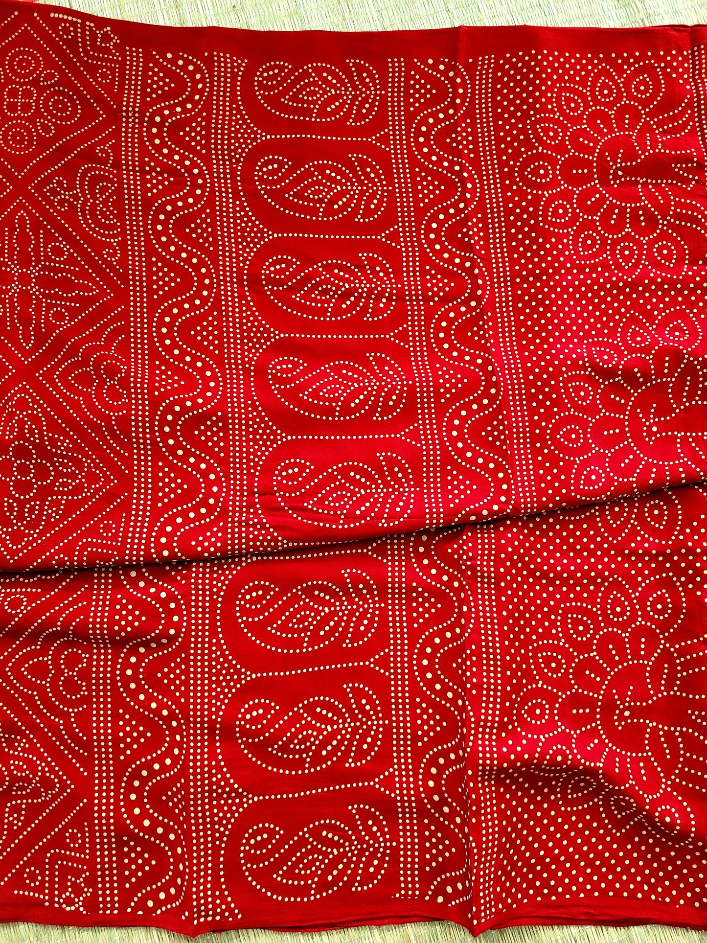 Modal Silk Bandhani Saree