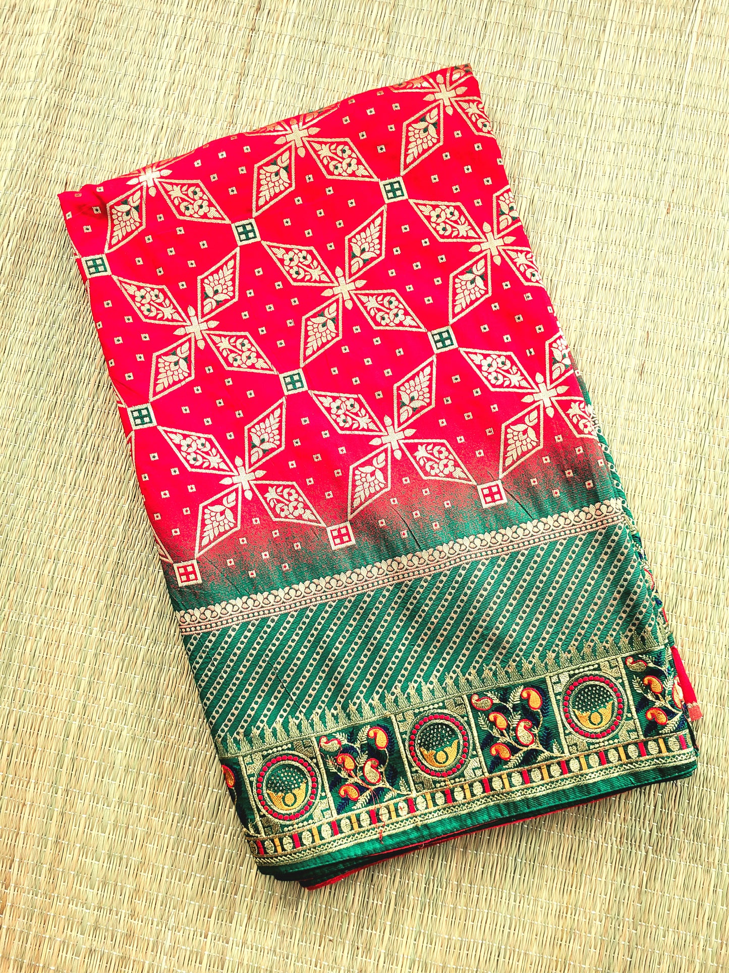 Banarasi Semi Kathan Saree