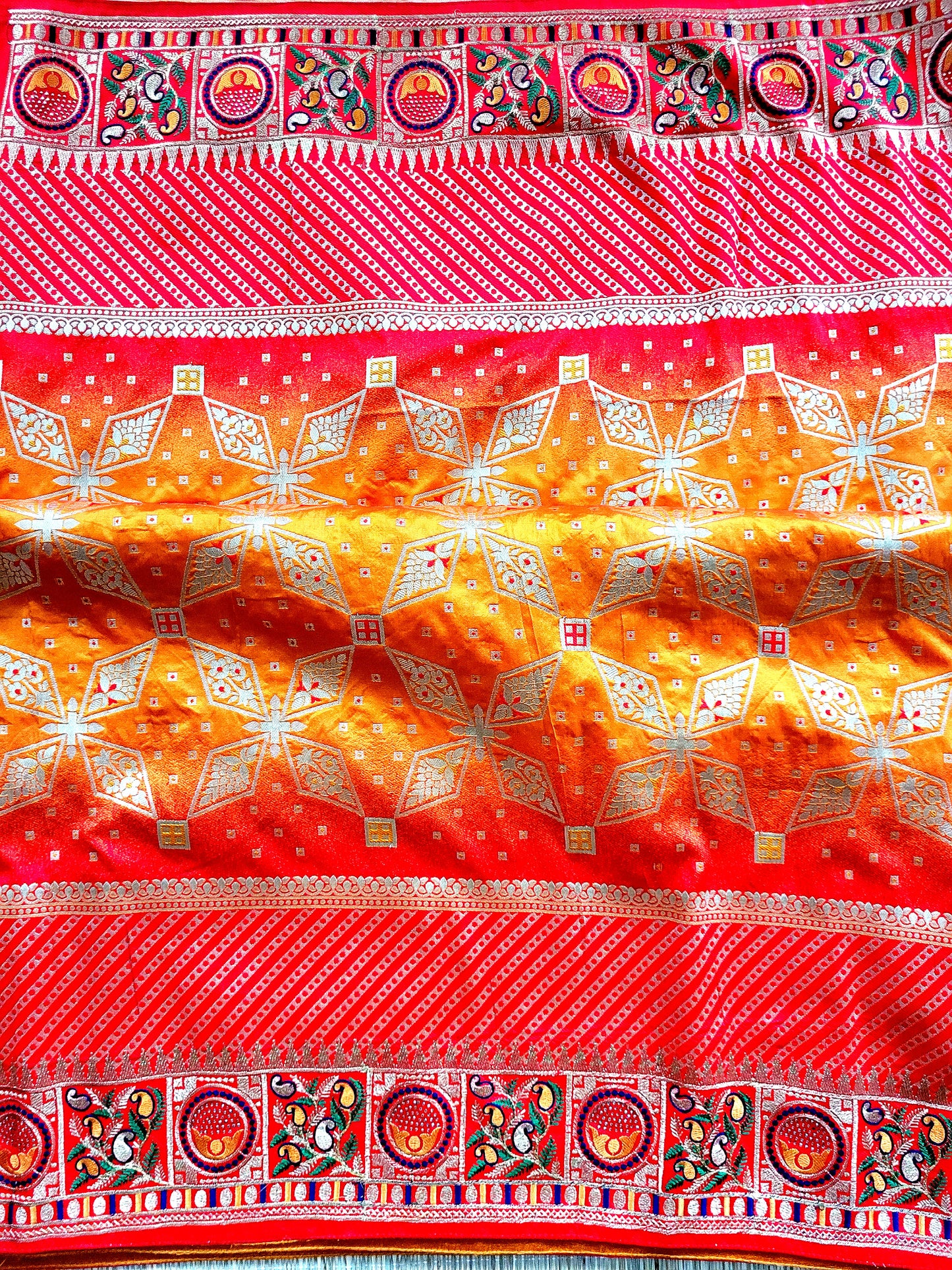 Banaras Semi Kathan Saree