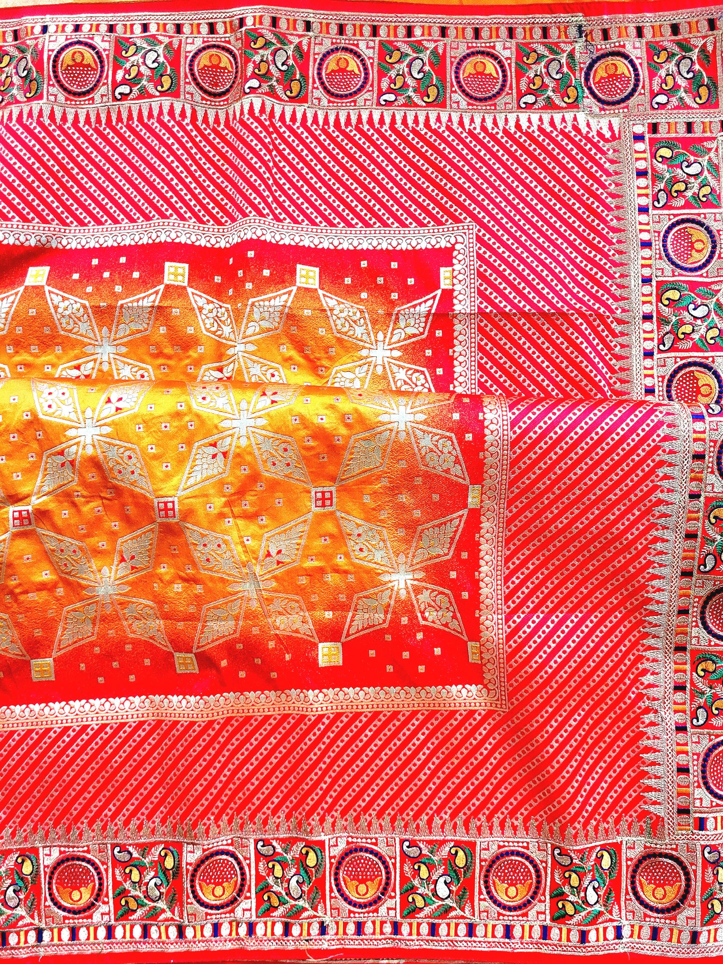 Banaras Semi Kathan Saree