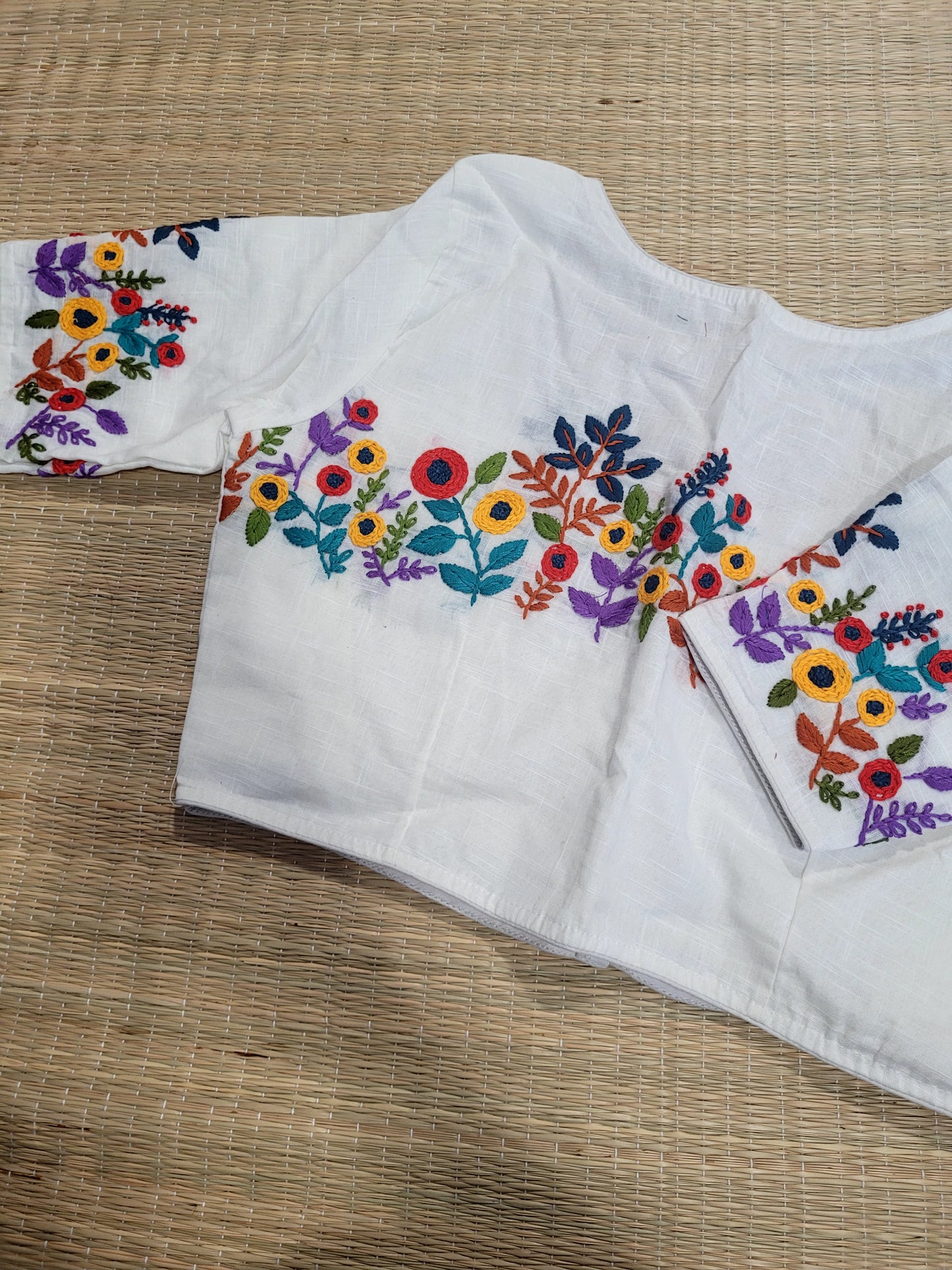 Cotton Katha Blouse