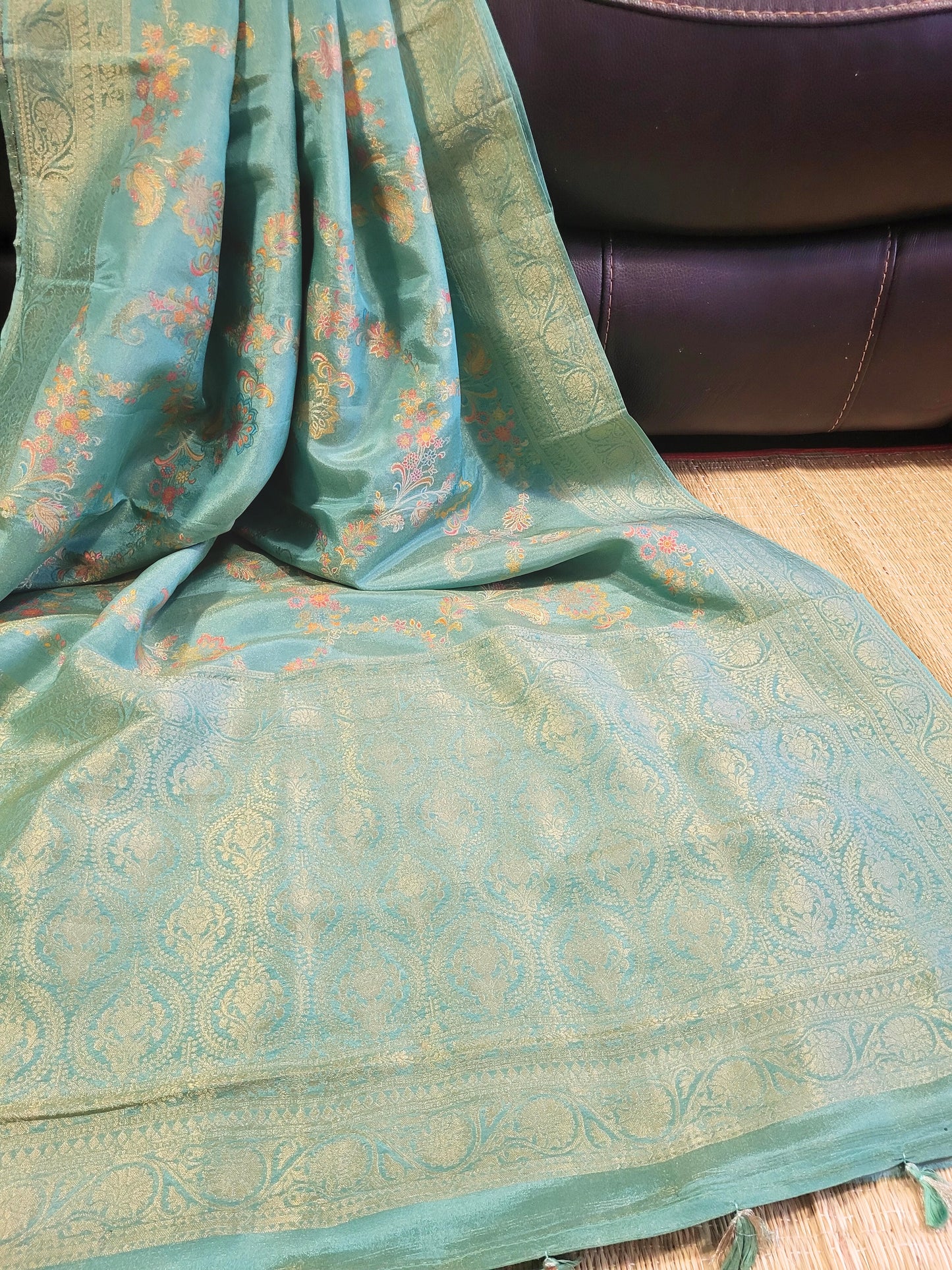 Premium Tissue Banaras Silk Saree