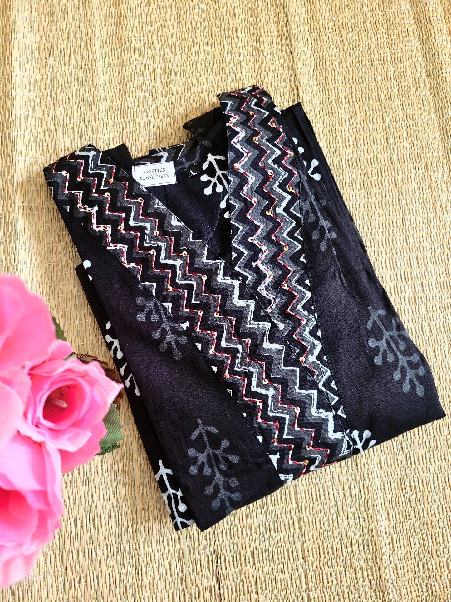 Block Printed Cotton Salwar Suit