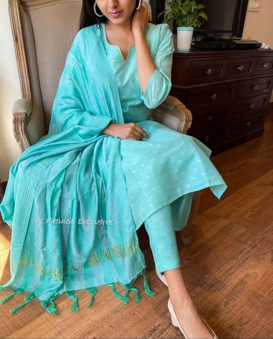 Salwar Suit With Dupatta