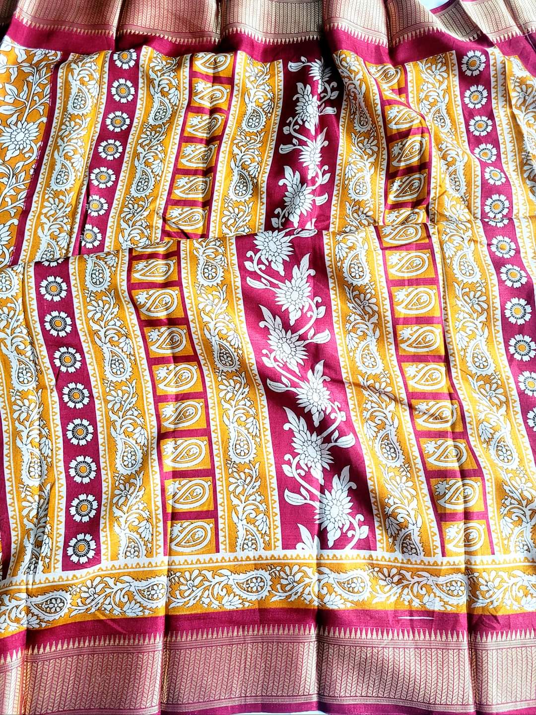 Semi Crepe Silk Saree