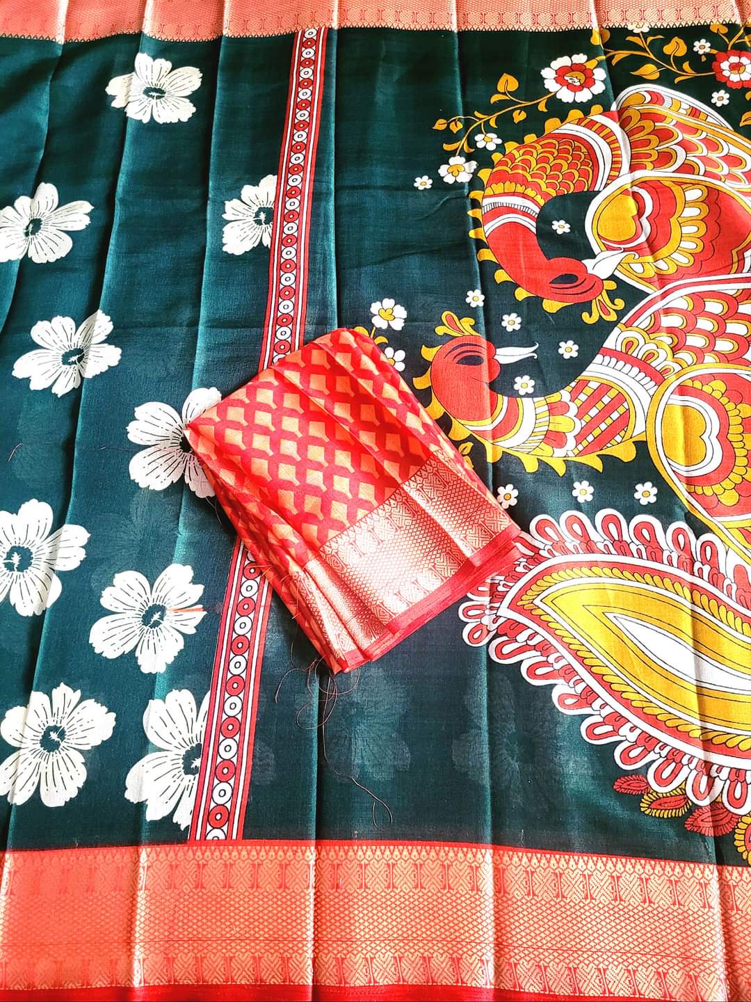 Semi Crepe Silk Saree