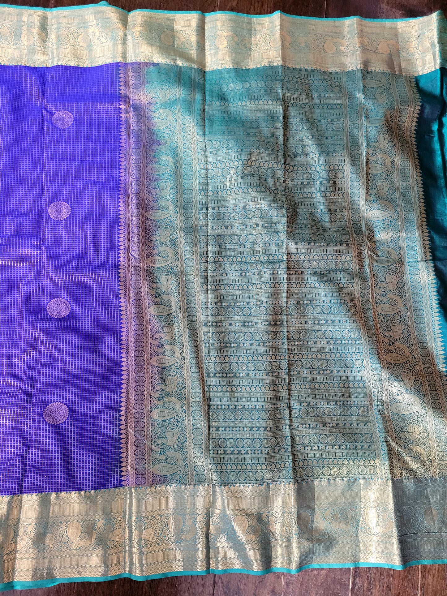 Semi Kanchipuram Handloom Silk Saree