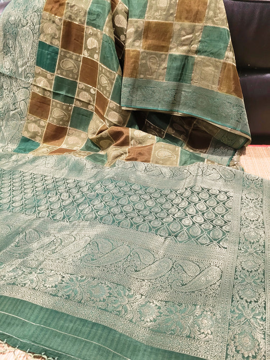 Banaras Rankat Soft Silk Saree