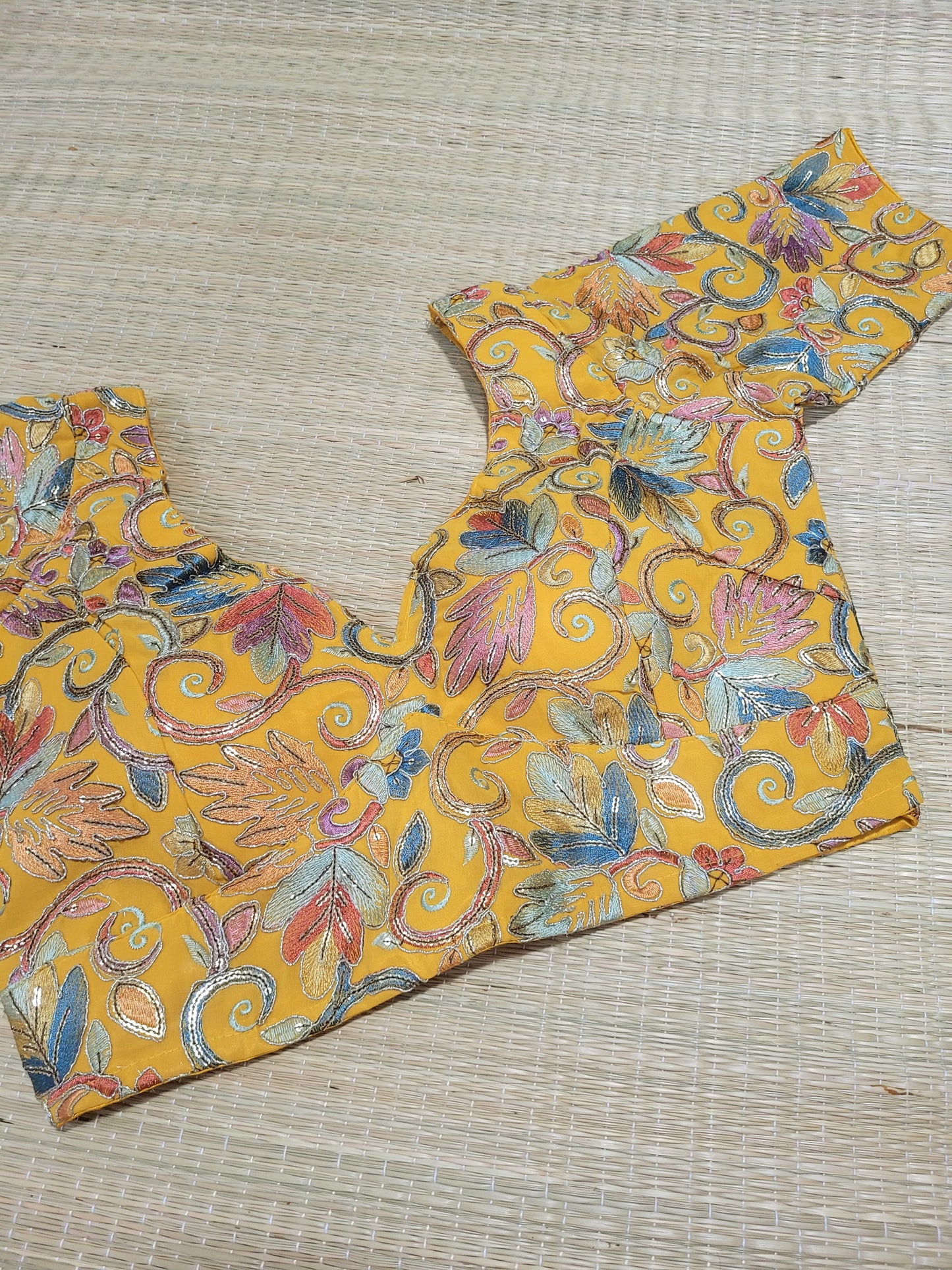 Viscose Georgette Embroidery Blouse