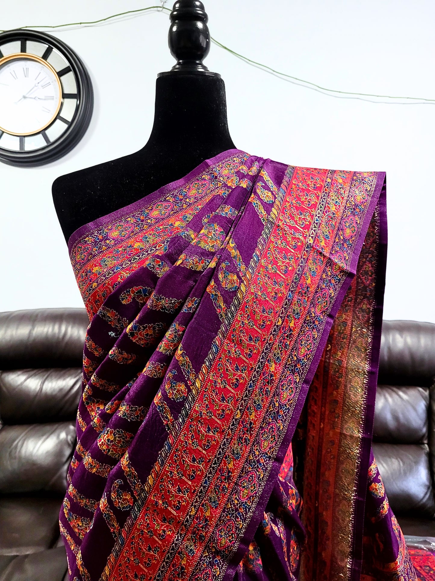 Pashmina Silk Saree