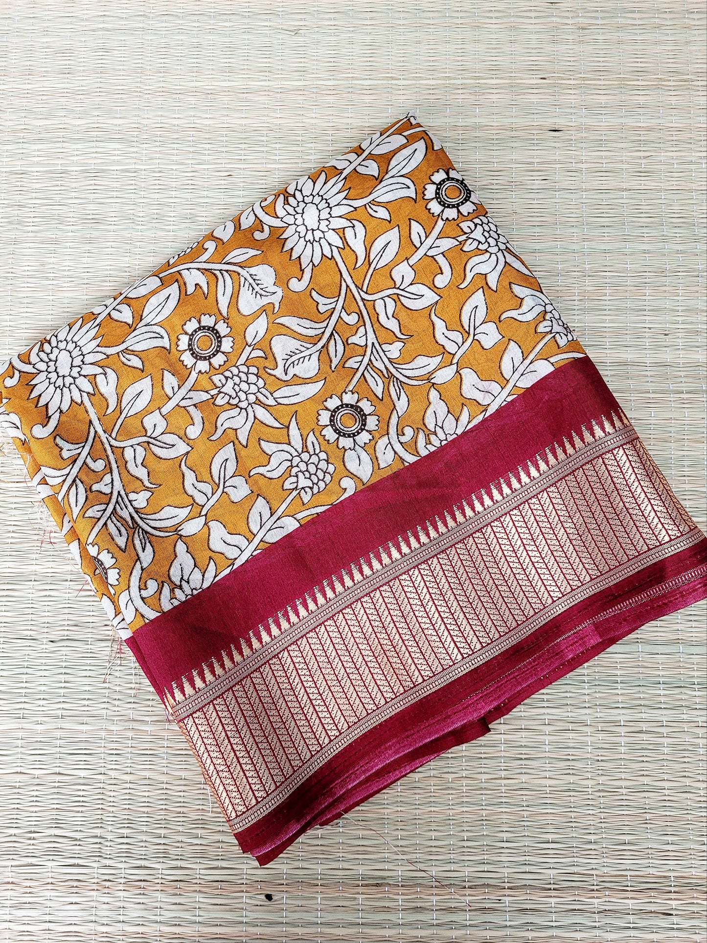 Semi Crepe Silk Saree