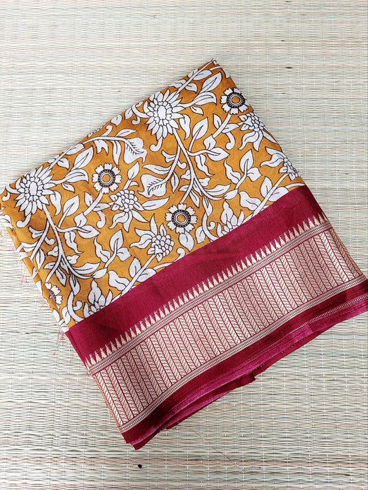 Semi Crepe Silk Saree