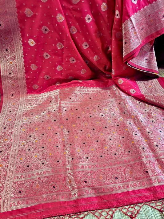 Semi kathan Banaras Silk Saree