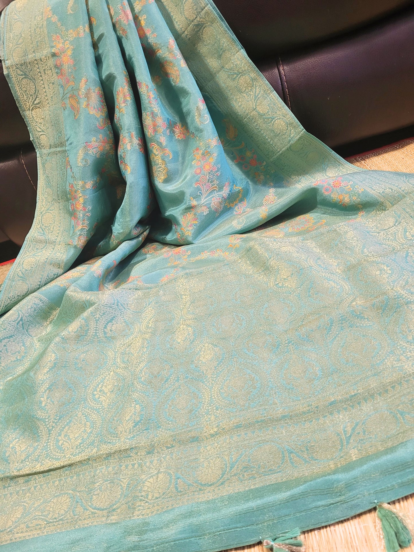 Premium Tissue Banaras Silk Saree