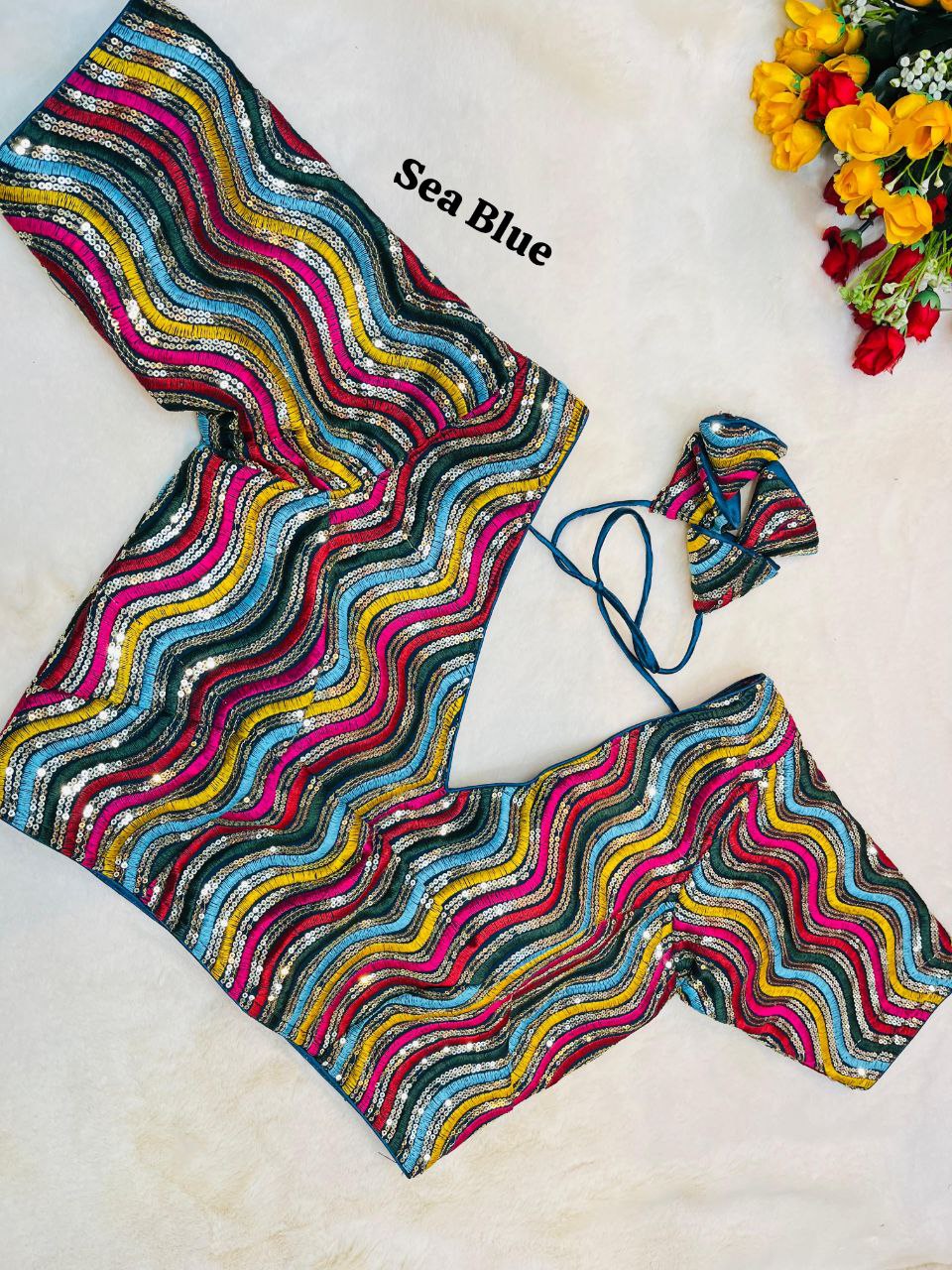 Georgette Embroidery Blouse