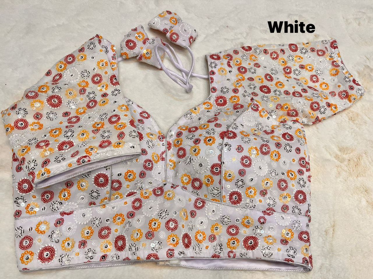 Georgette Sequins Blouse