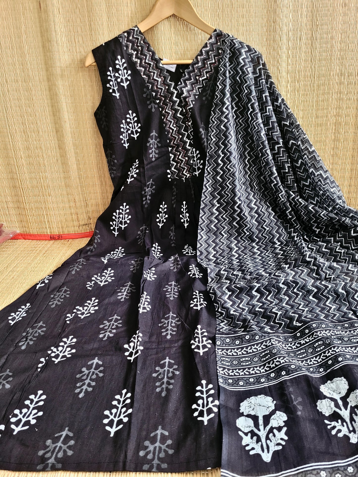 Block Printed Cotton Salwar Suit