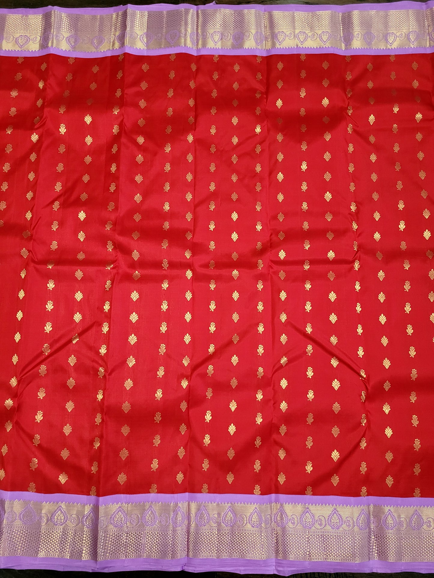 Pure Korvai Kanchipuram Handloom Silk Saree