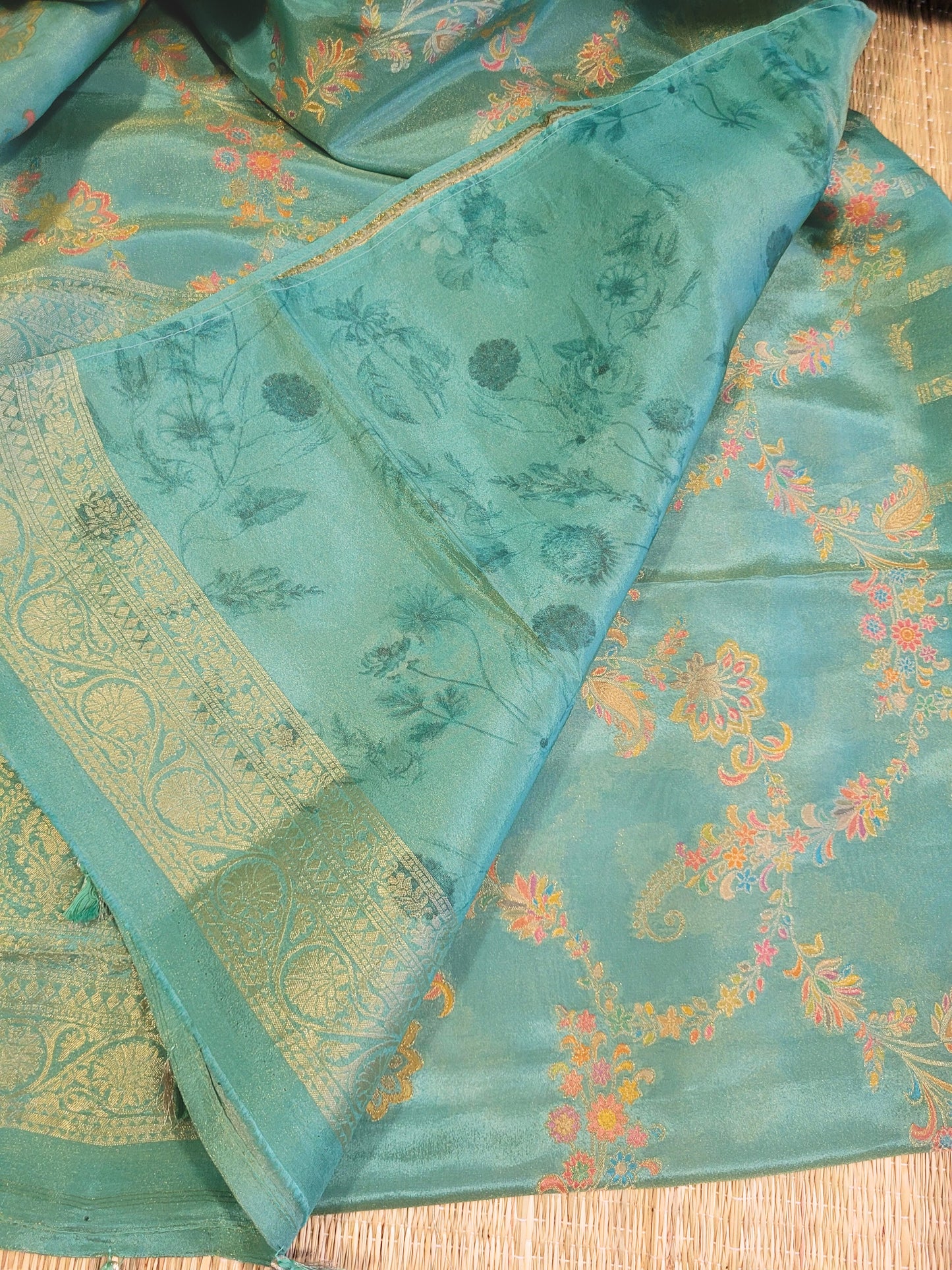 Premium Tissue Banaras Silk Saree