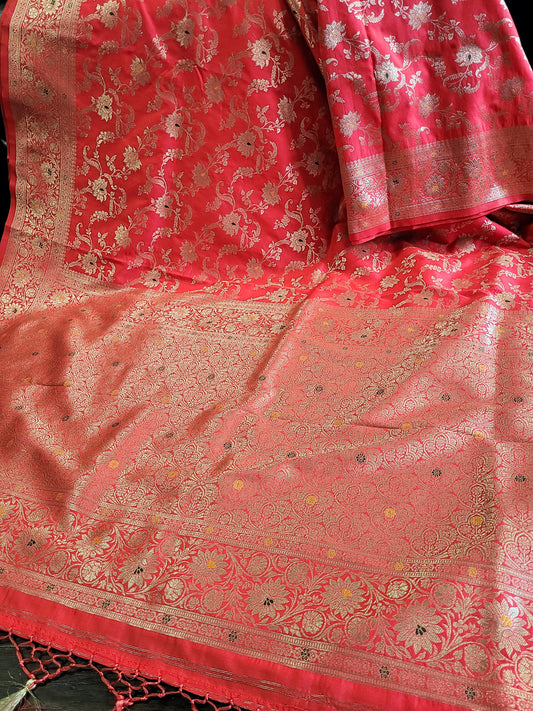 Semi Kathan Banaras Saree