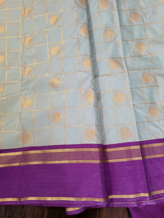 Semi Kanchipuram Handloom Silk Saree