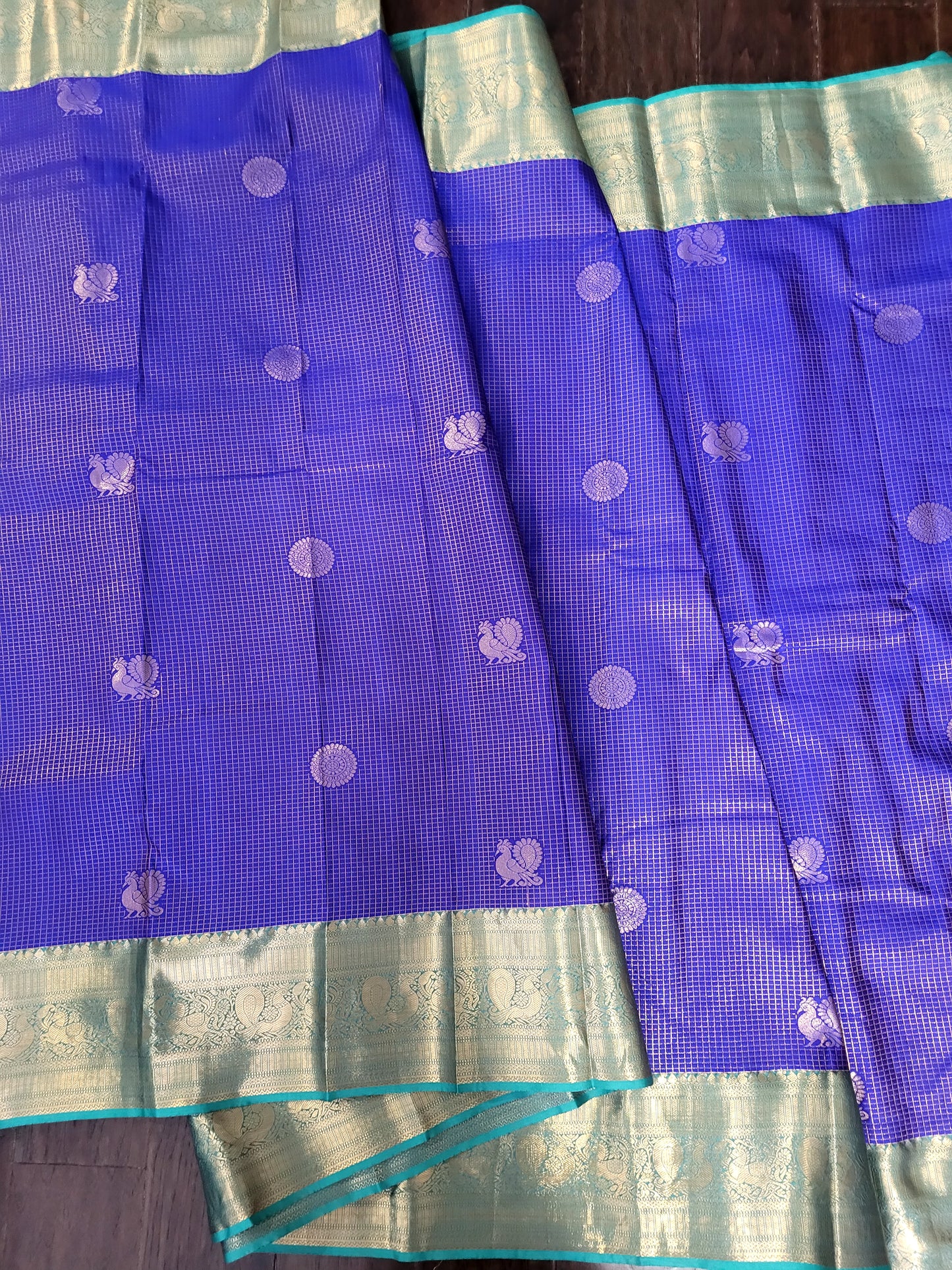 Semi Kanchipuram Handloom Silk Saree