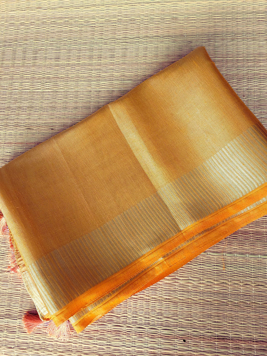 Linen Tissue Silk Saree