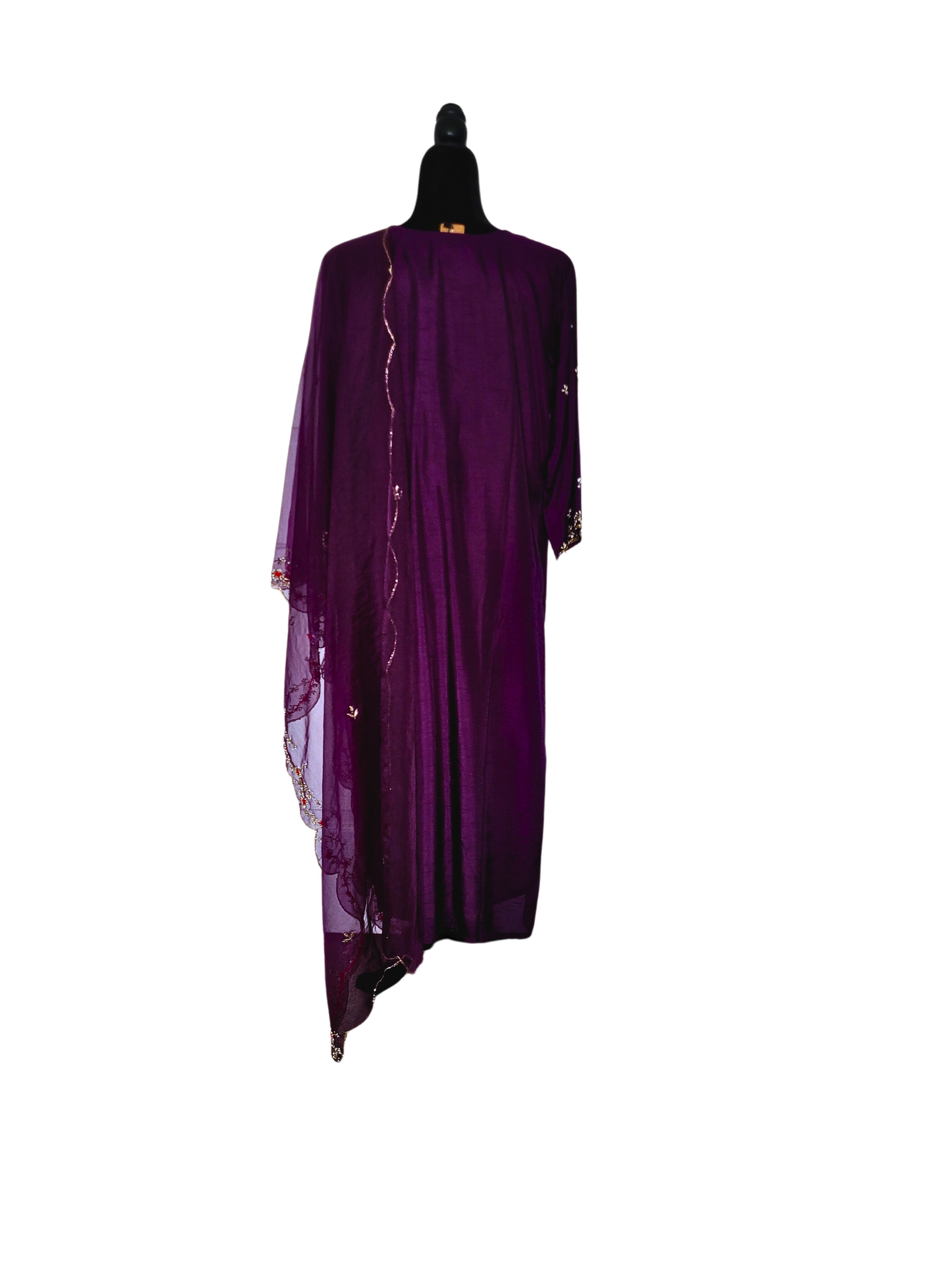 Salwar Suit With Organza Dupatta