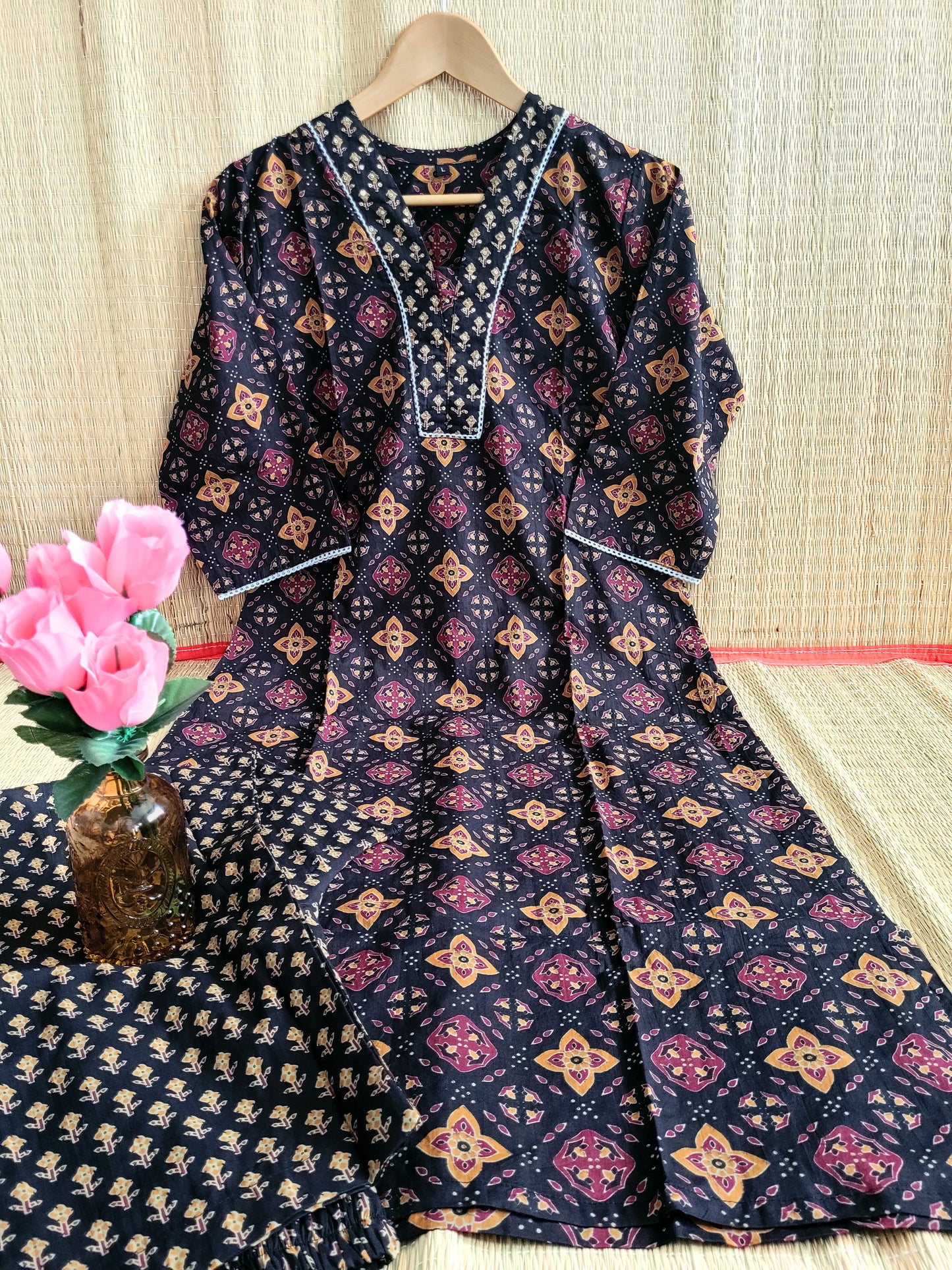 Printed Cotton Co-ord Set