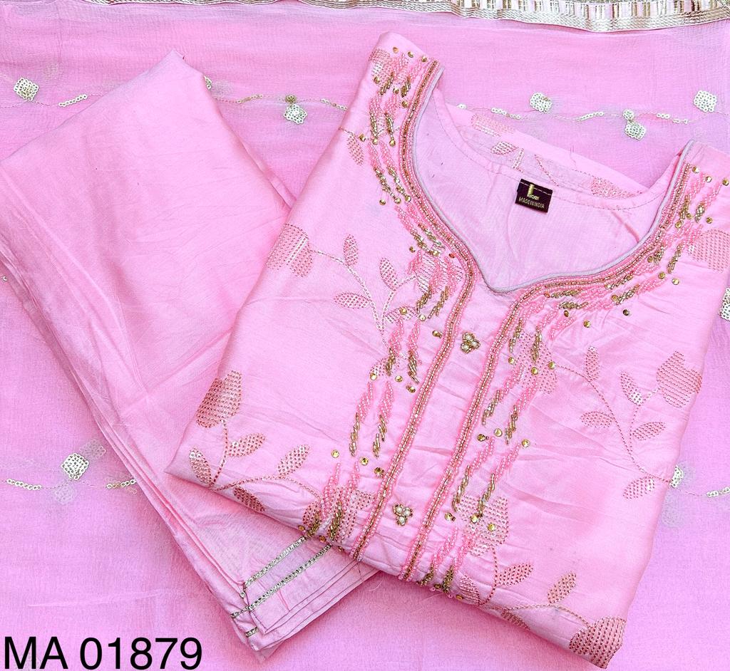 Salwar Suit With Chiffon Dupatta