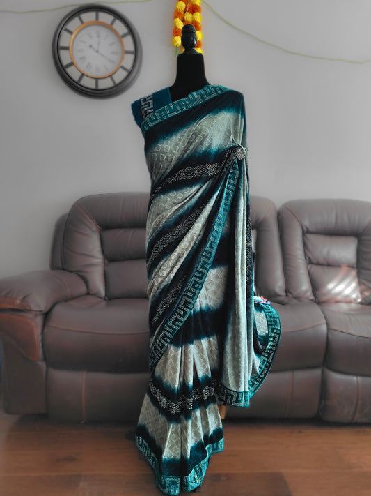 Velvette Brasso Saree