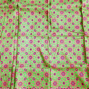 Ajrakh Block Printed Saree