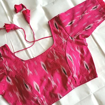 Ikkat Cotton Blouse