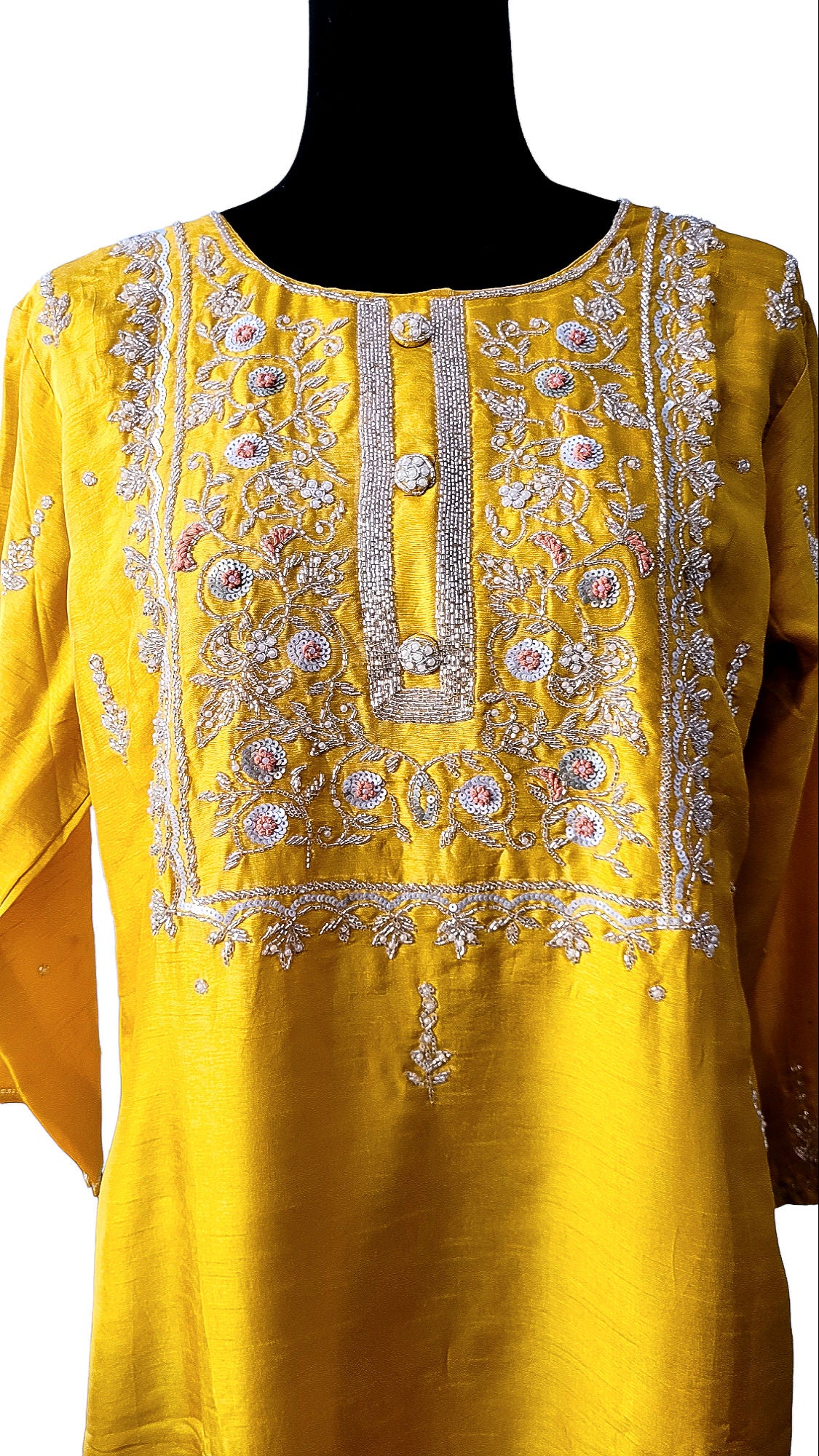 Salwar Suit With Organza Dupatta