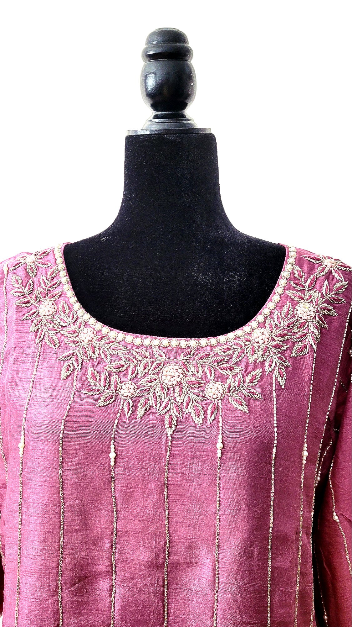 Salwar Suit With Organza Dupatta