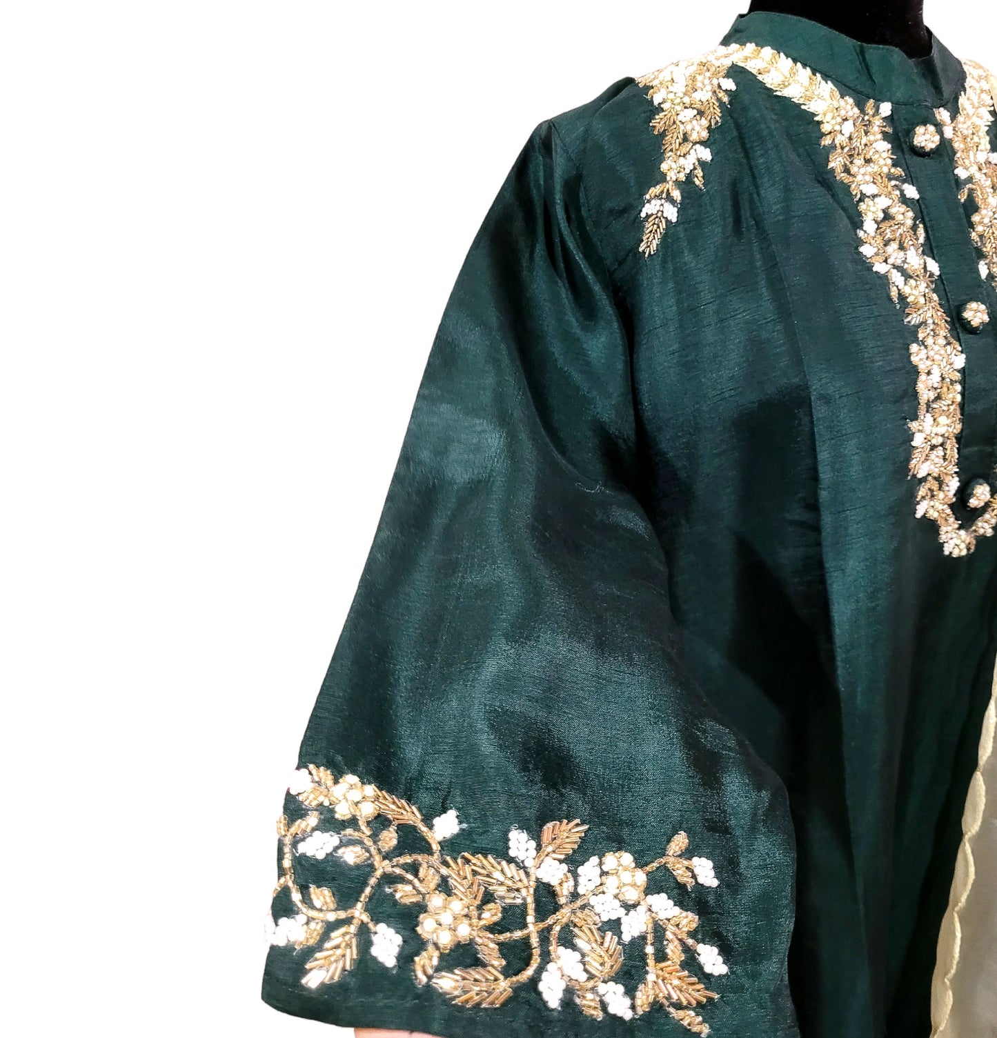 Salwar Suit With Organza Dupatta
