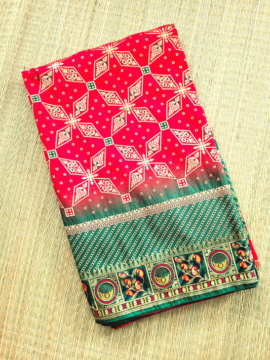 Banarasi Semi Kathan Saree