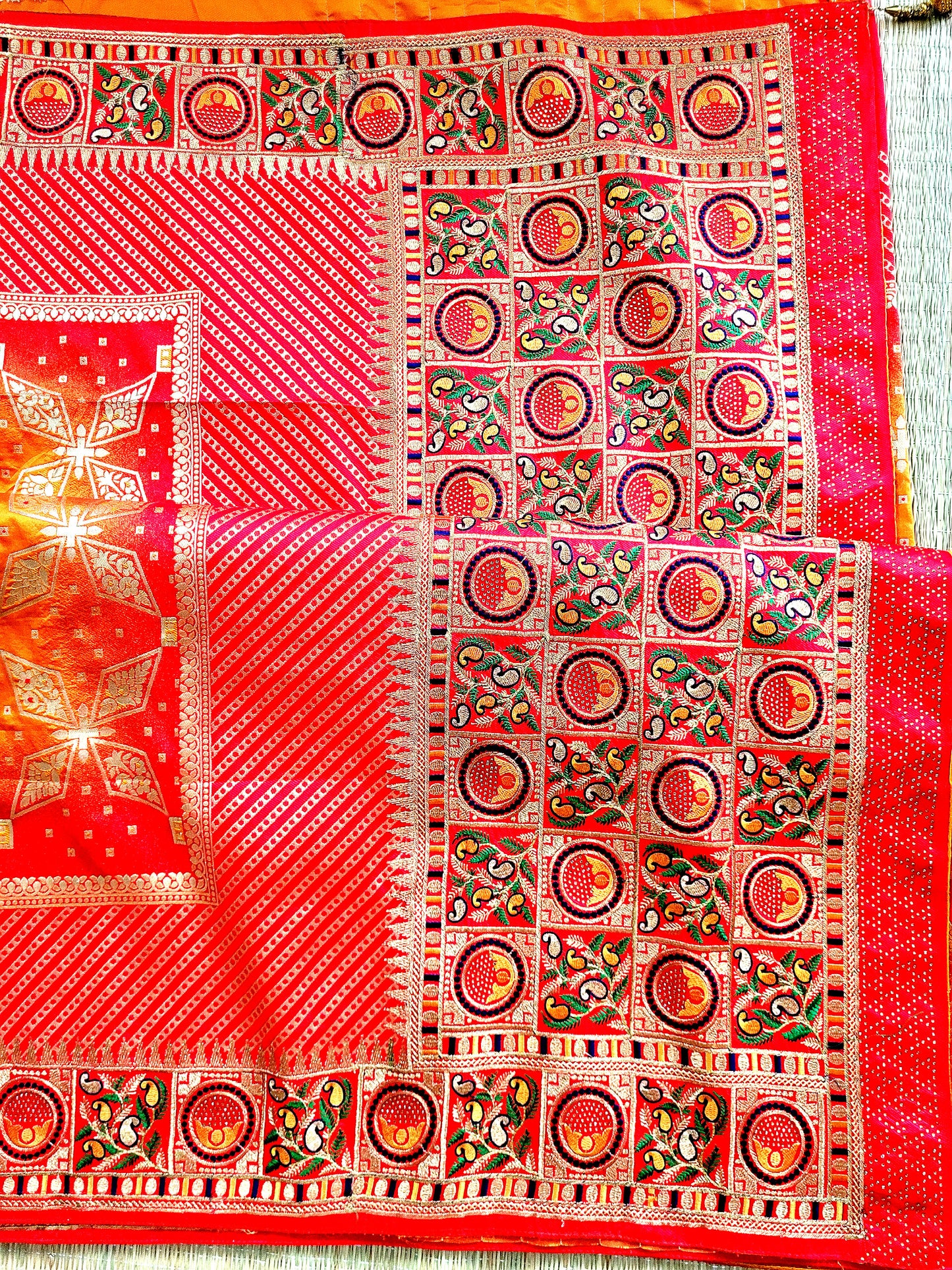 Banaras Semi Kathan Saree