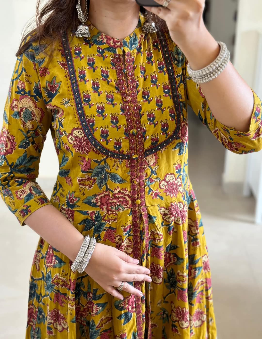 Cotton Block Printed Salwar Suit